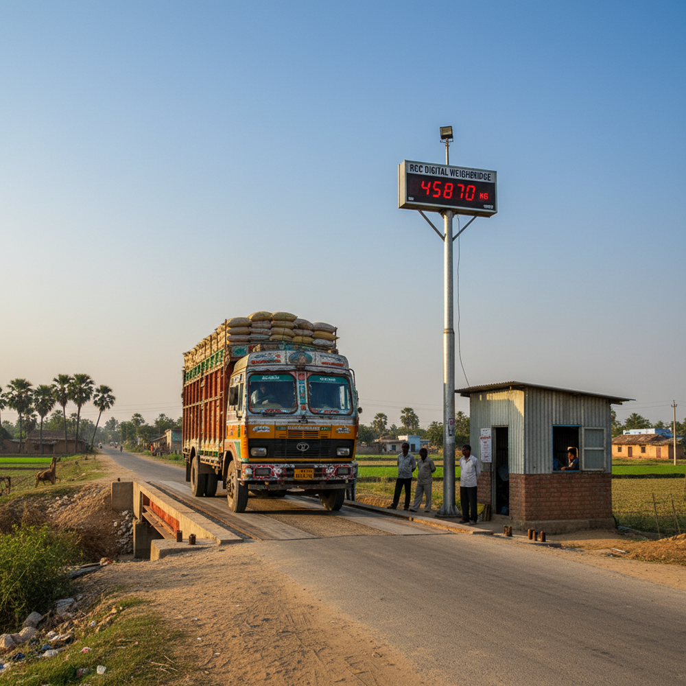 Projects rcc digital weighbridge
