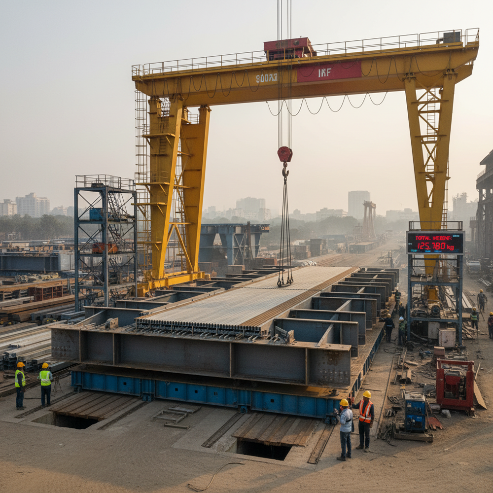 Projects steel deck weighbridge
