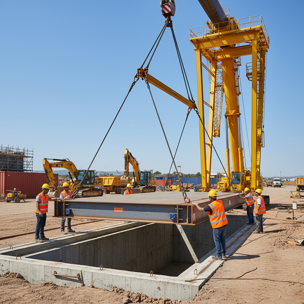 weighbridge installation